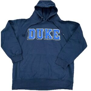 Vintage Duke Blue Devils Hoodie Men Medium Sweatshirt‎ Sweater 90s  Y2K Adult *